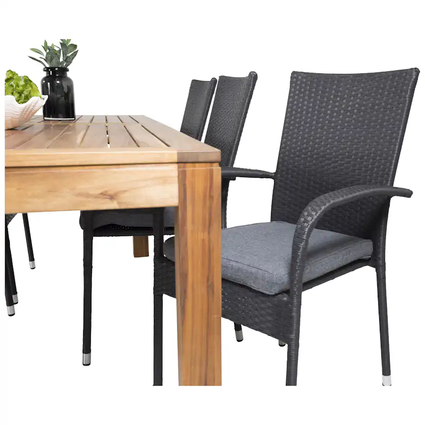 Matgrupp Venture Home Lotta 200 med 6 Asta Stolar