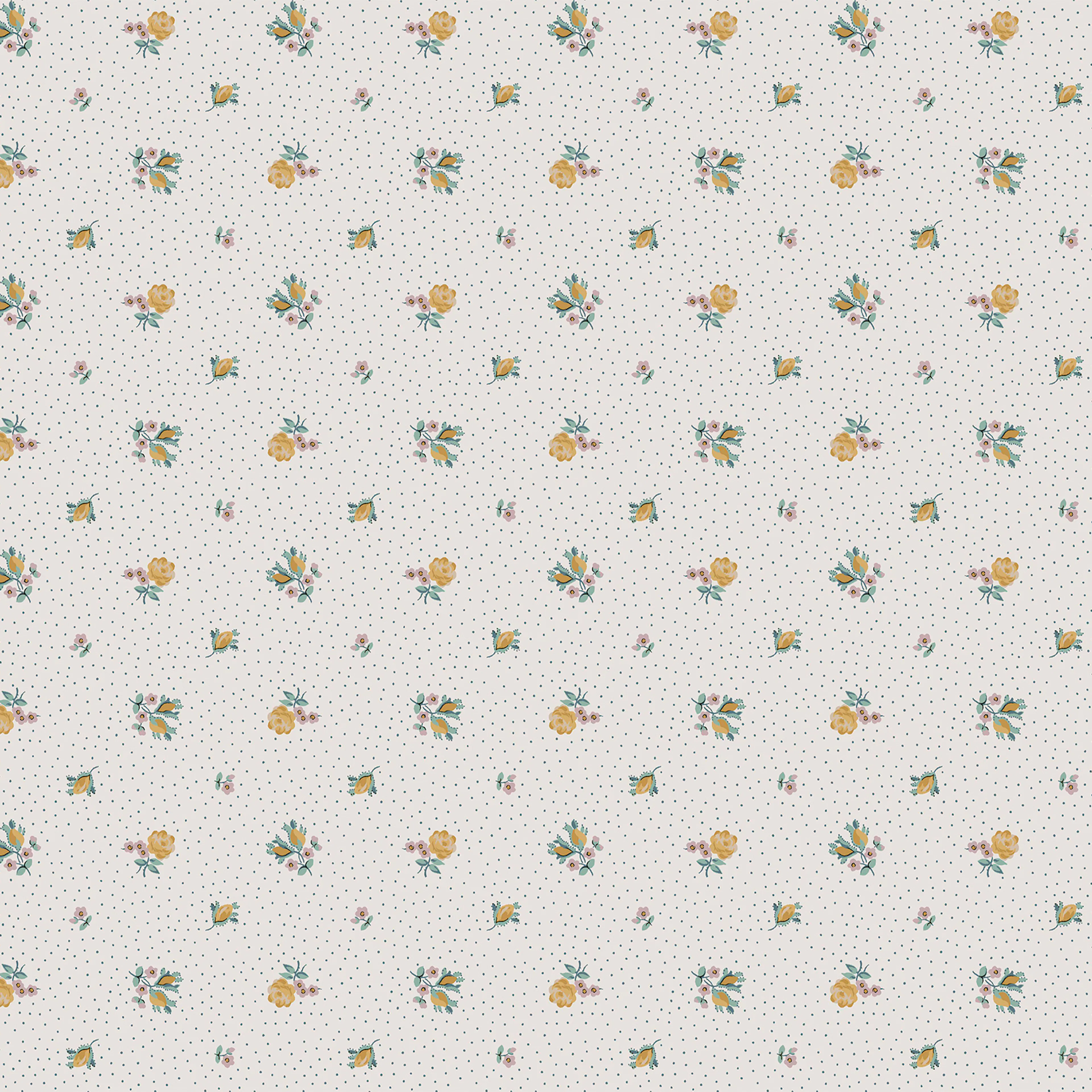 Tapet Laura Ashley Claudia’s Friend Pale Ochre Gul 121084