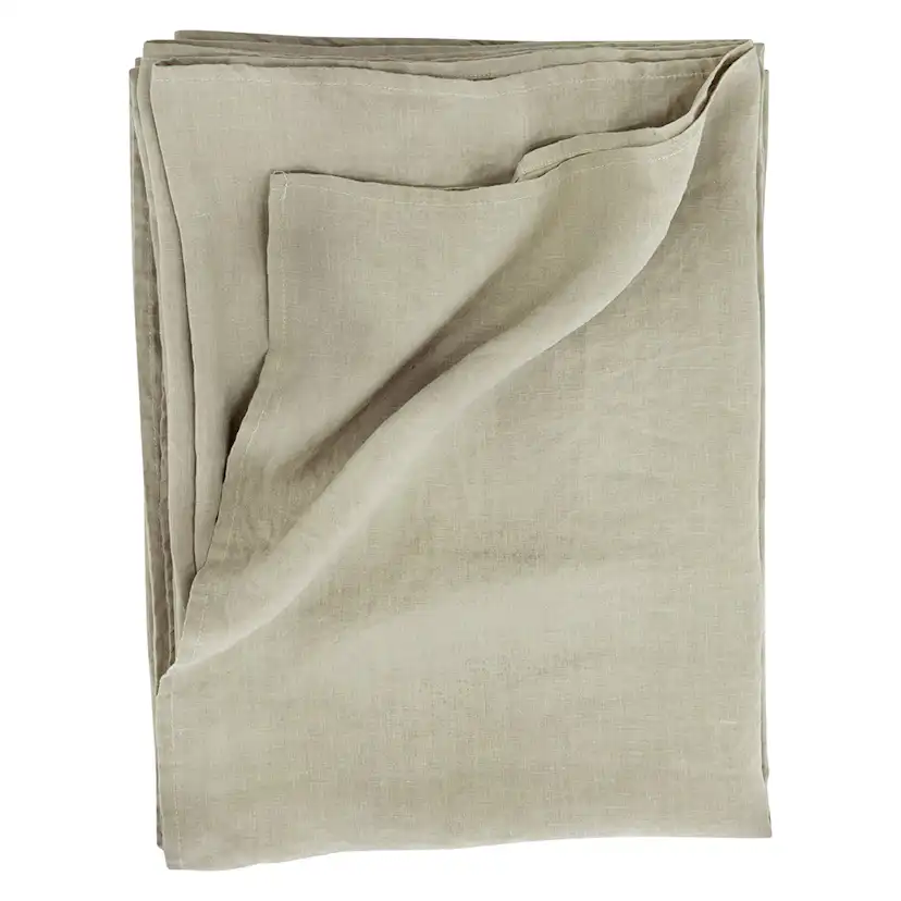 Milo Bedspread Linen Beige 260x260 cm Färg: Beige, Mått: 260x260 cm