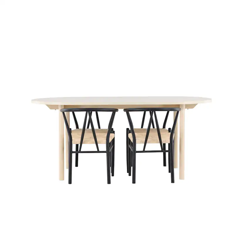 Matgrupp Venture Home Andy 180 med 4 st Alfons Stolar