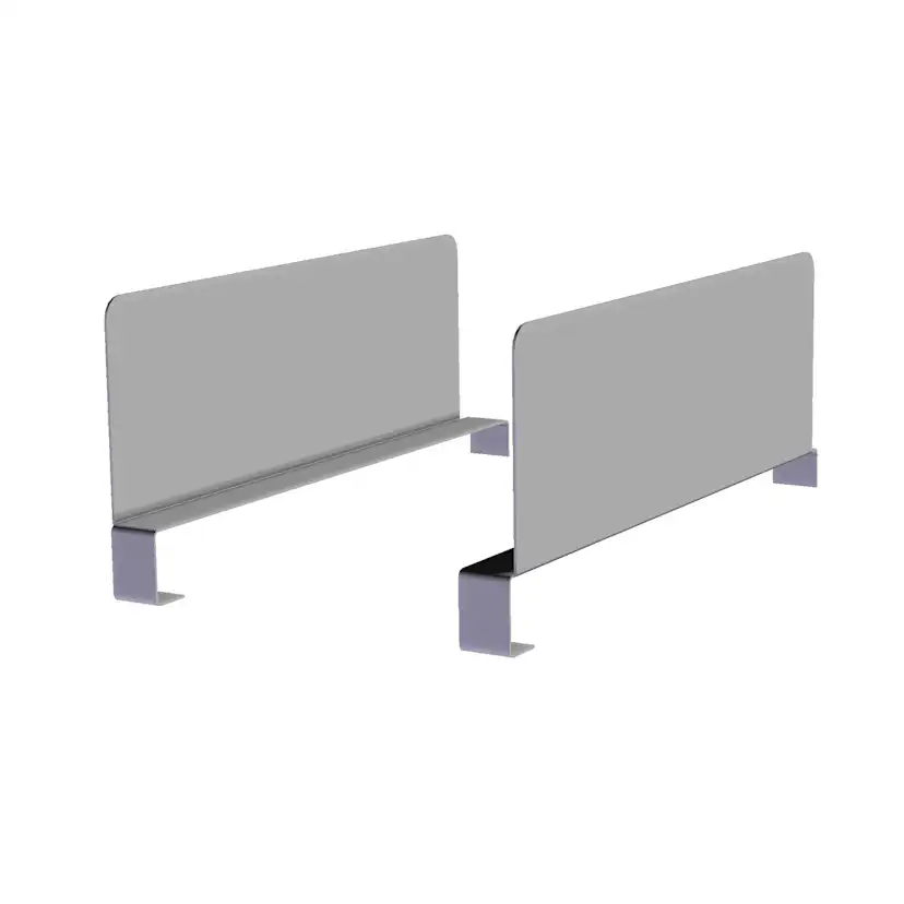 Bokstöd Lundbergs Wide Vit 300x100 mm