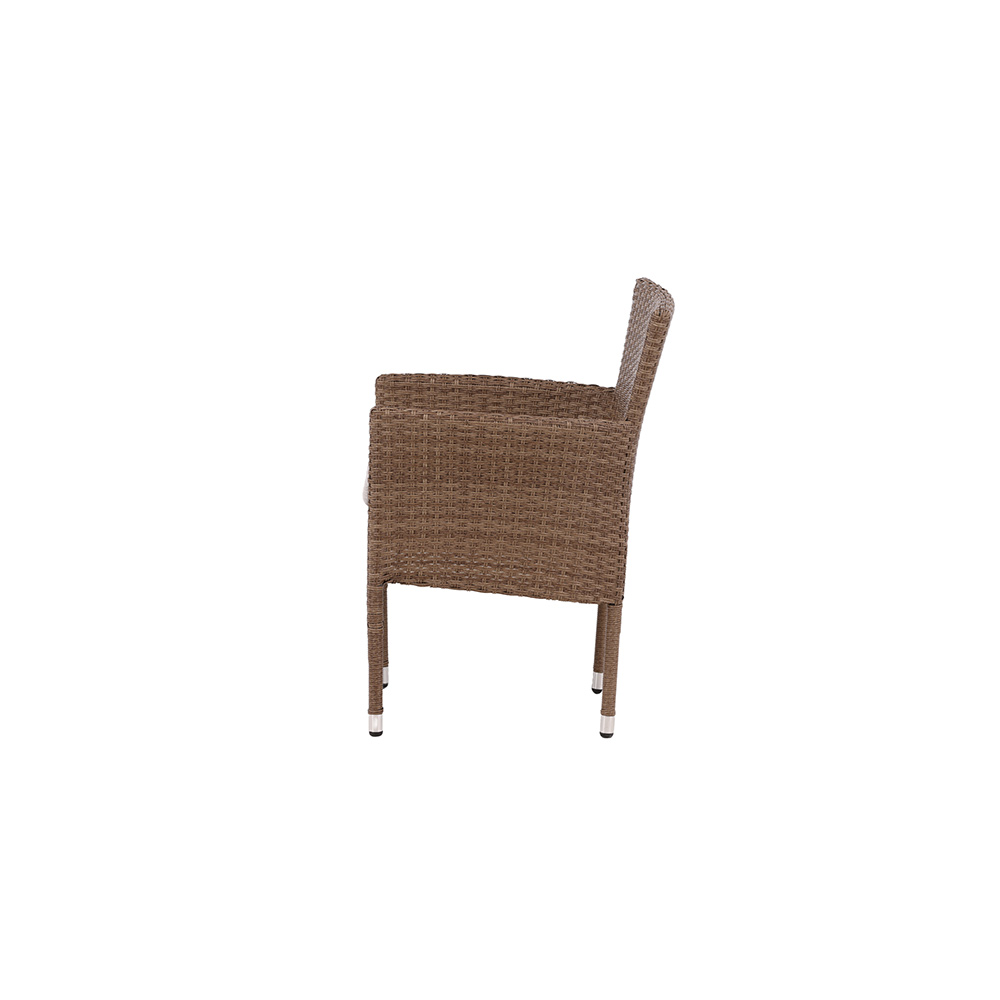 Malina Diningchair Alumnium - Nature / Wicker Natur