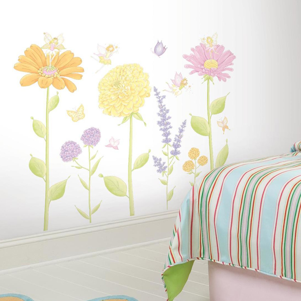 Väggdekor RoomMates Fairy Garden MegaPack