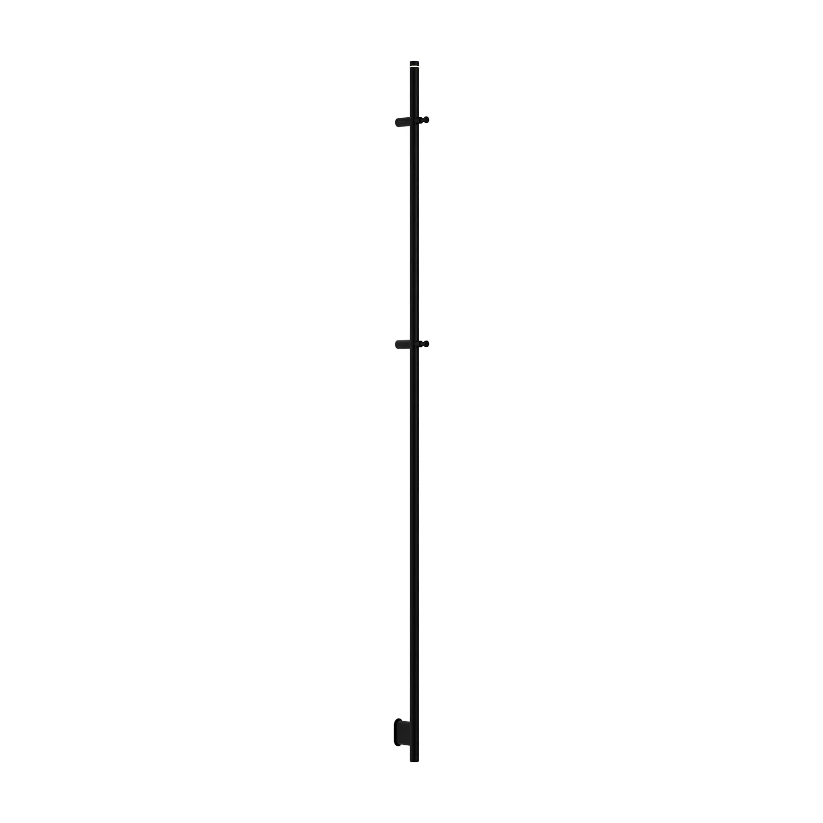 HANDDUKSTORK NIDINGEN MATTSVART 1700X85MM 25W Färg: Mattsvart
