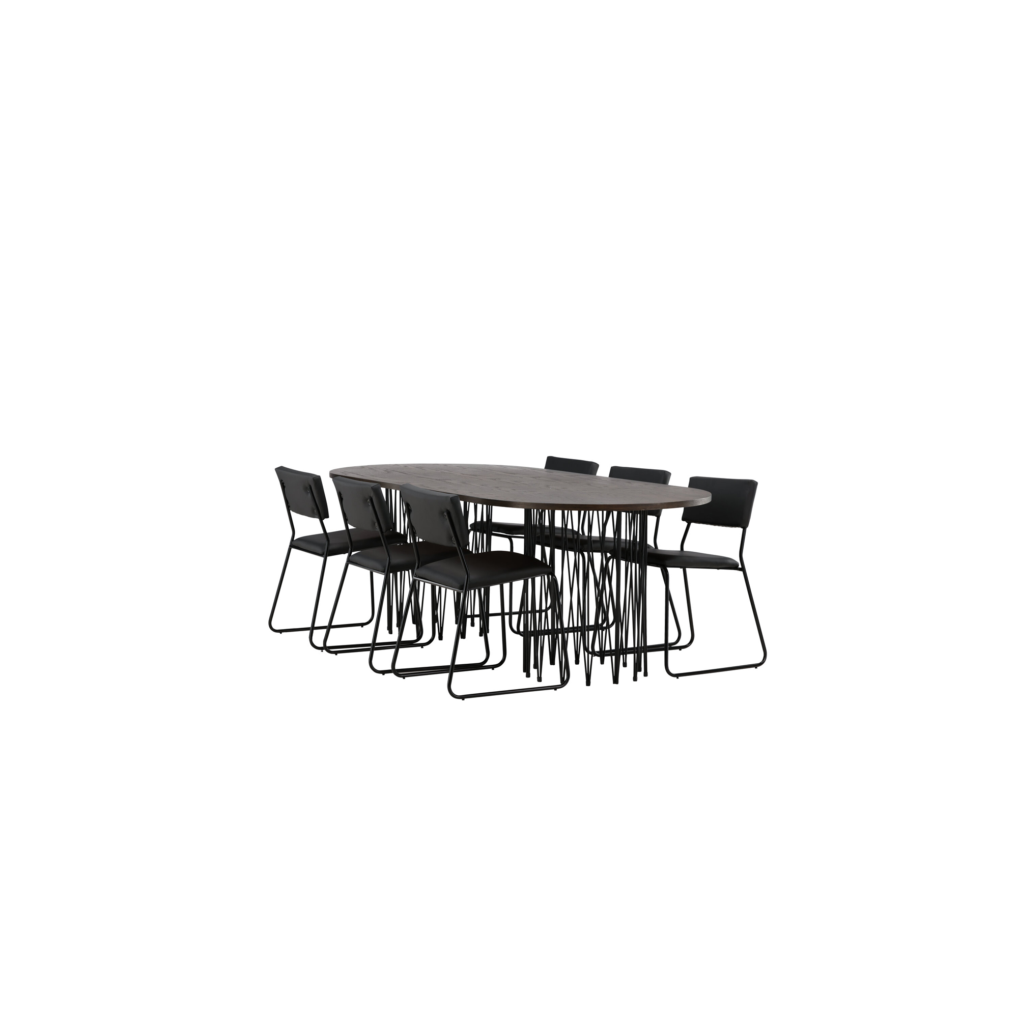 Matgrupp furniture/fashion Stone med 6 Kenth Stolar