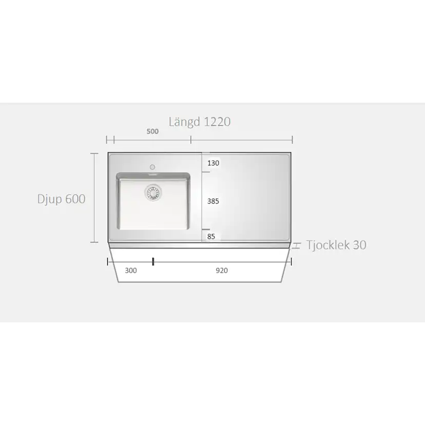 Diskbänk Stala K1220