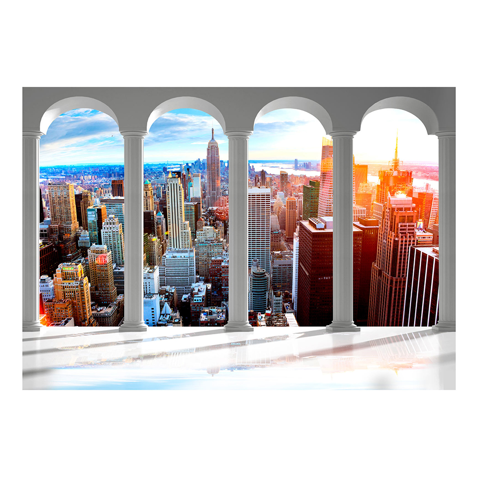 Fototapet Arkiio Pillars And New York