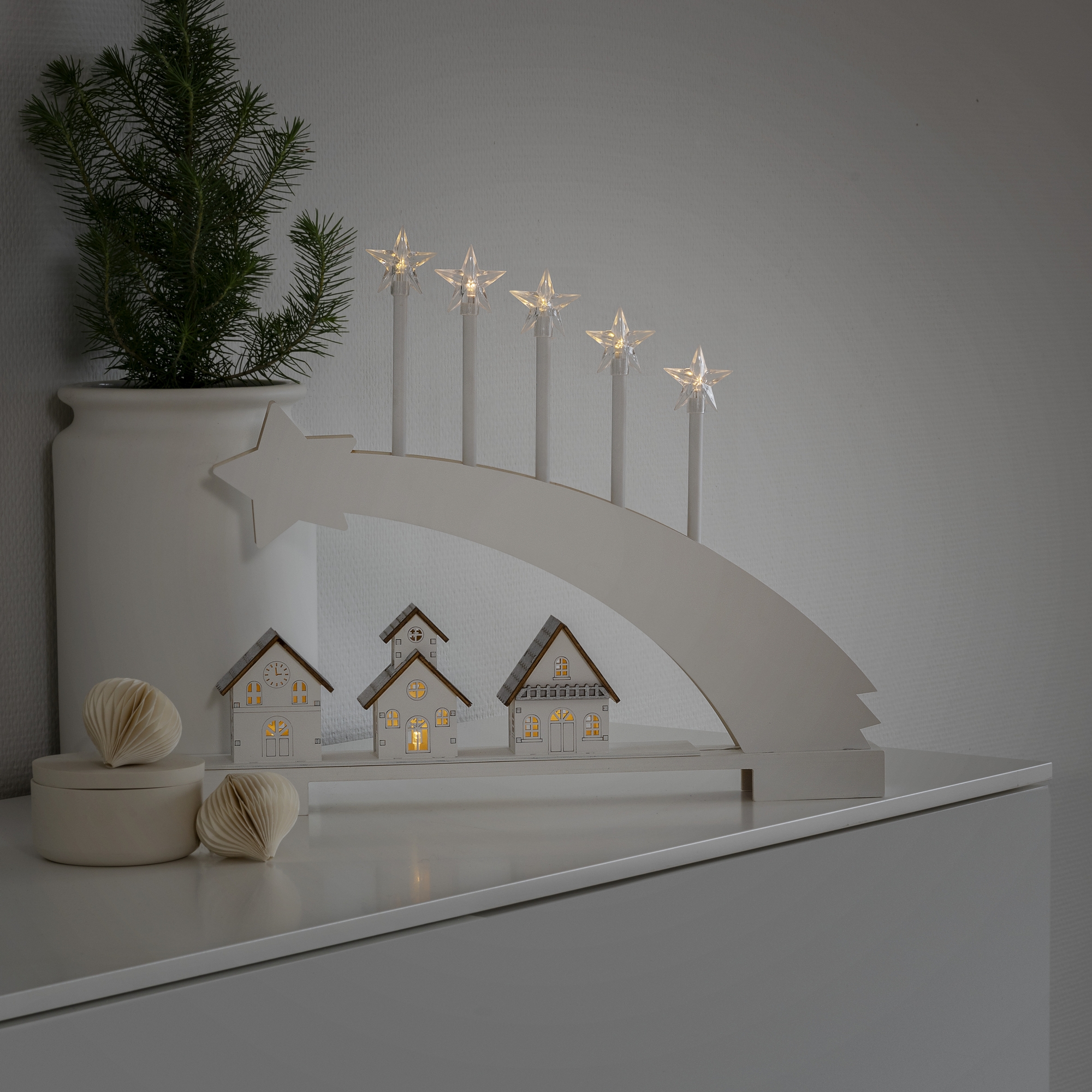 Juldekoration Gnosjö Konstsmide Motiv Båge 8 LED