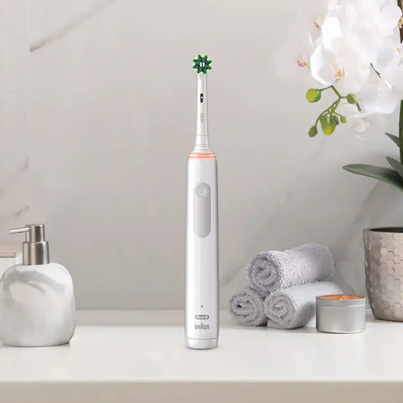 Eltandborste Pro3 3000 White Sensi Vit