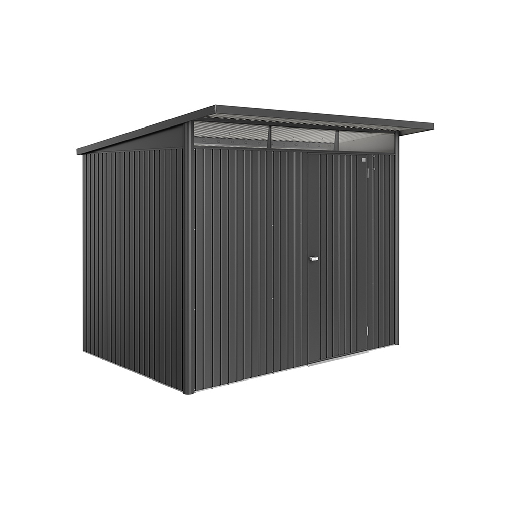 Redskapsbod Biohort Avantgarde Eco A5 Metallic Mörkgrå Standarddörr