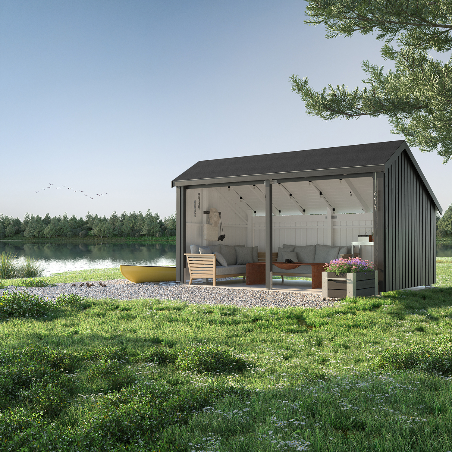 Bod PLUS Multi Trädgårdshus 10,5 m²