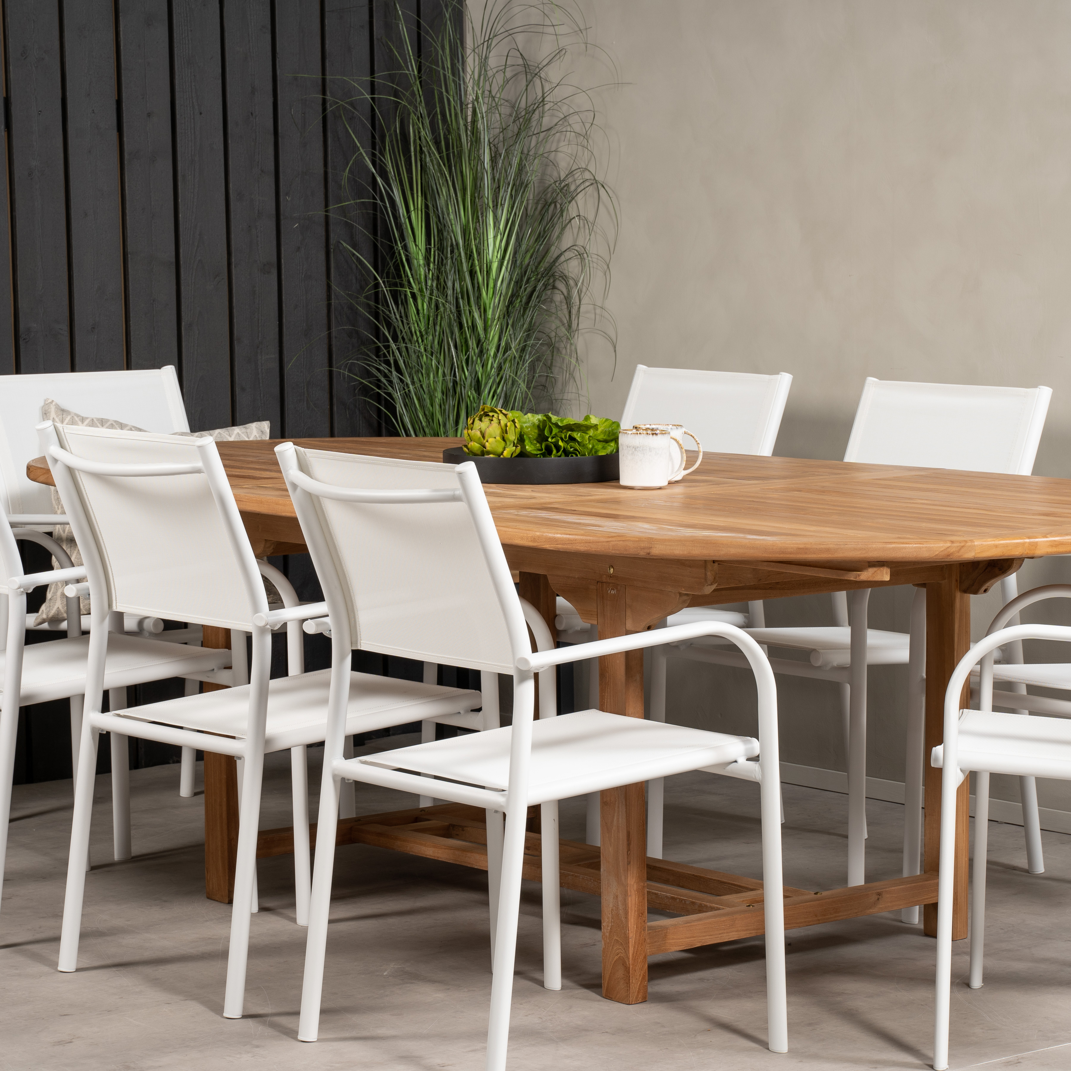 Matgrupp Venture Home Kiara 180/240 med 8 Siri Stolar