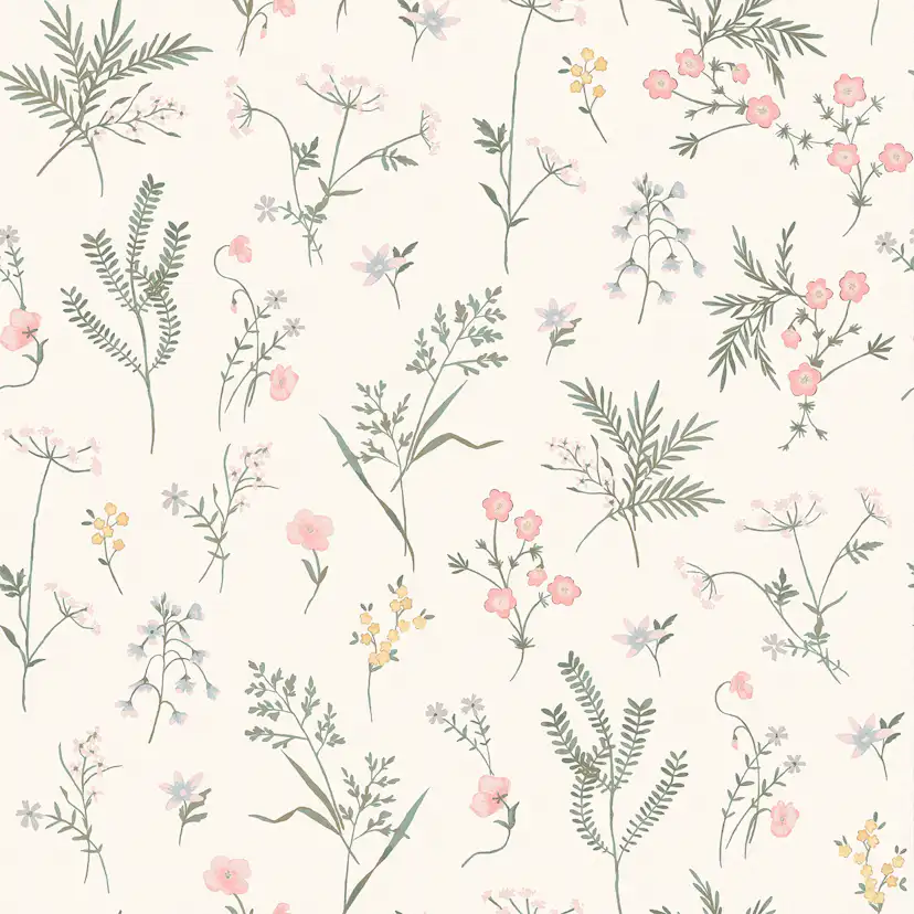 Tapet Laura Ashley Crosswell Coral Rosa 118480