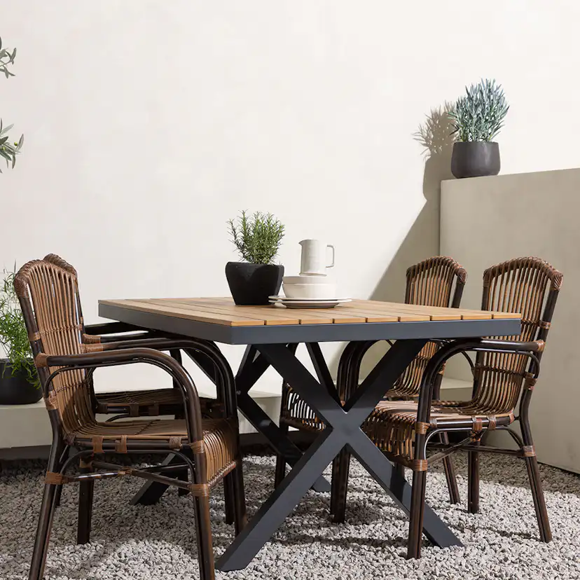 Matgrupp Venture Home Garcia Bord med 4 Galera Stolar