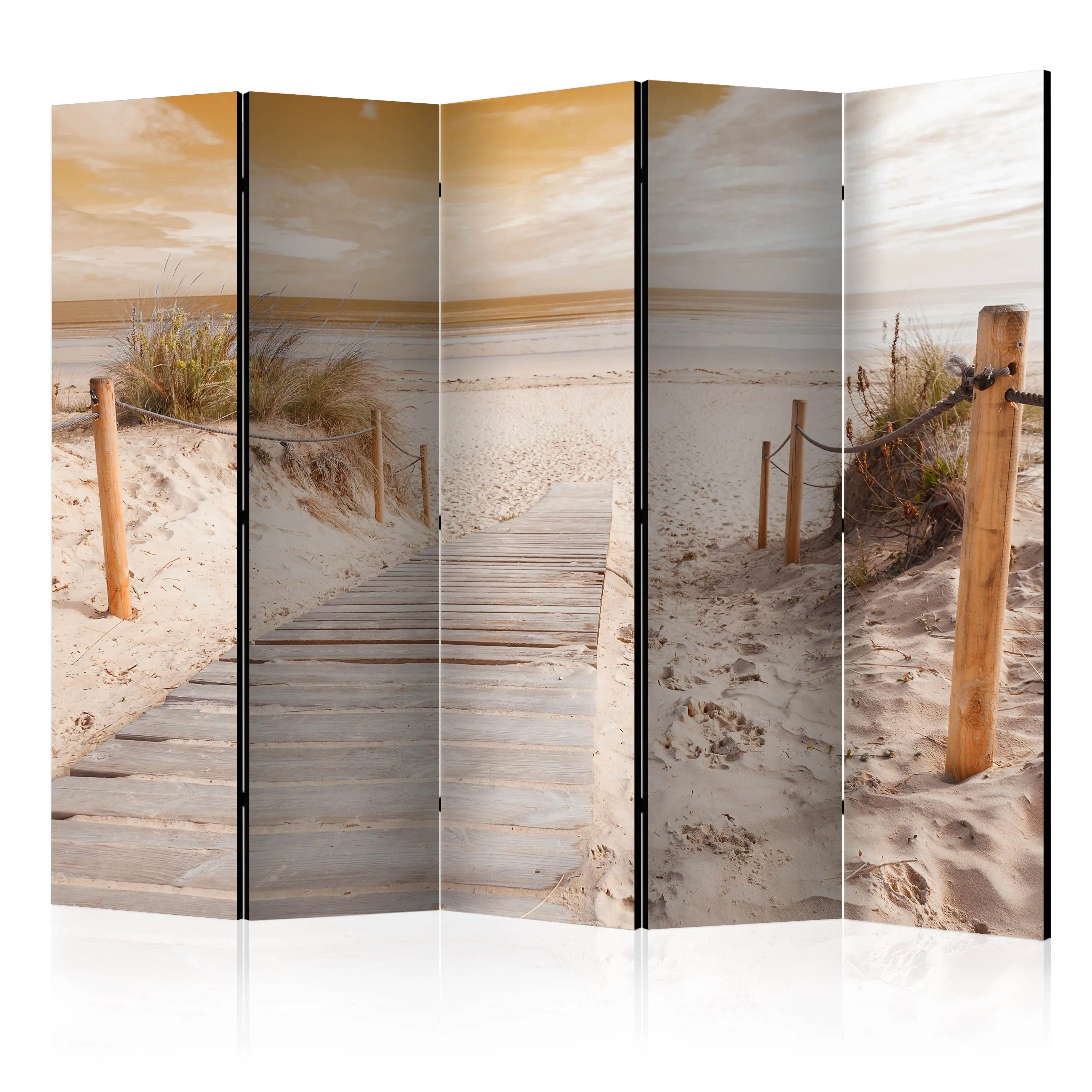 Rumsavdelare Arkiio On the Beach Sepia II 225x172 cm