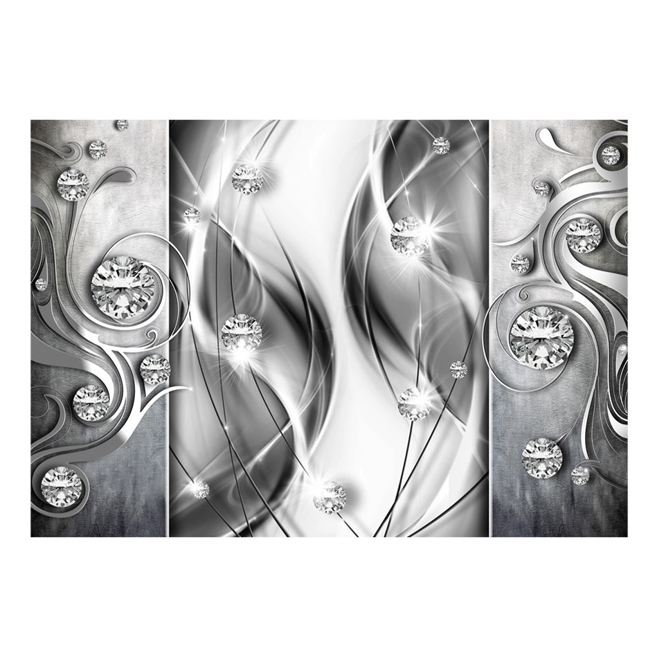 Fototapet Arkiio Diamonds In Silver