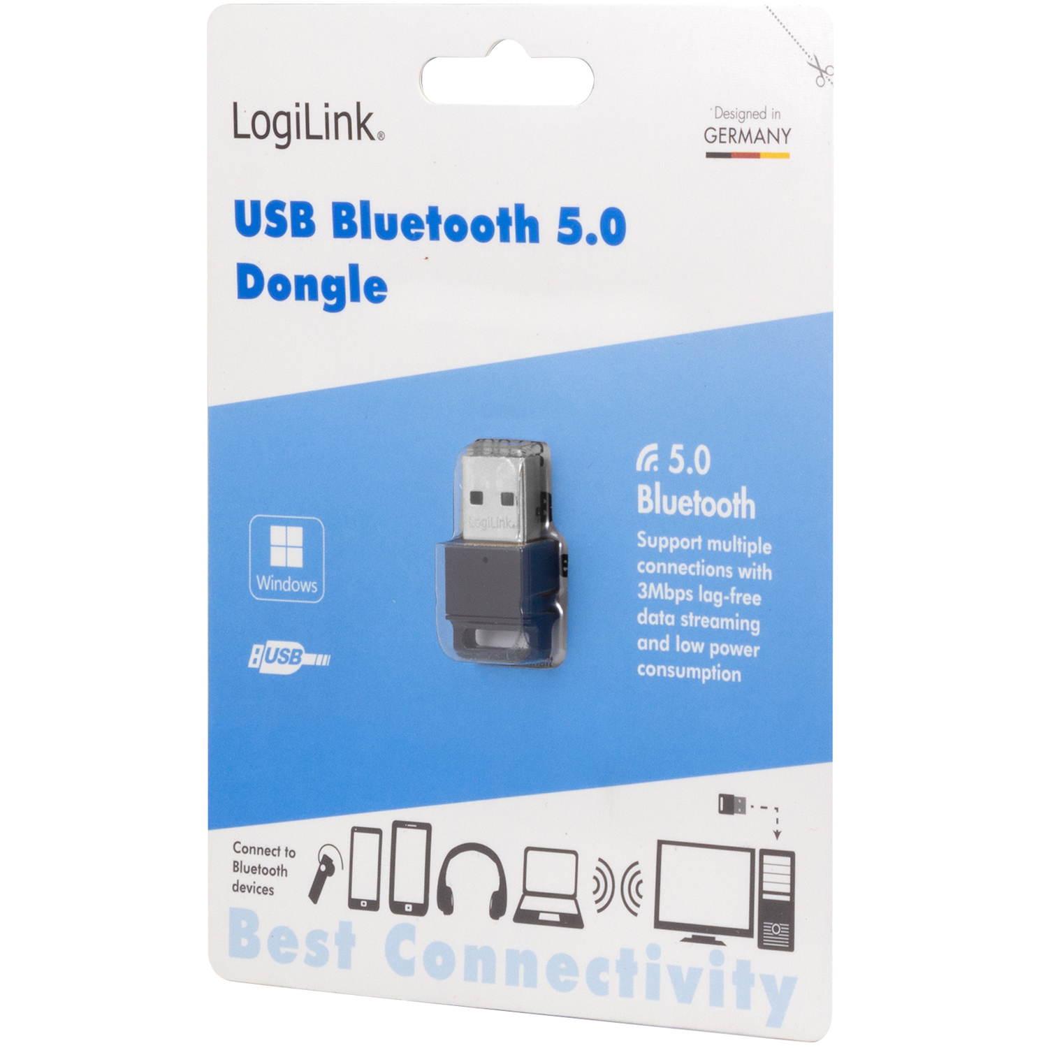 USB-adapter LogiLink Bluetooth 5.0 10m