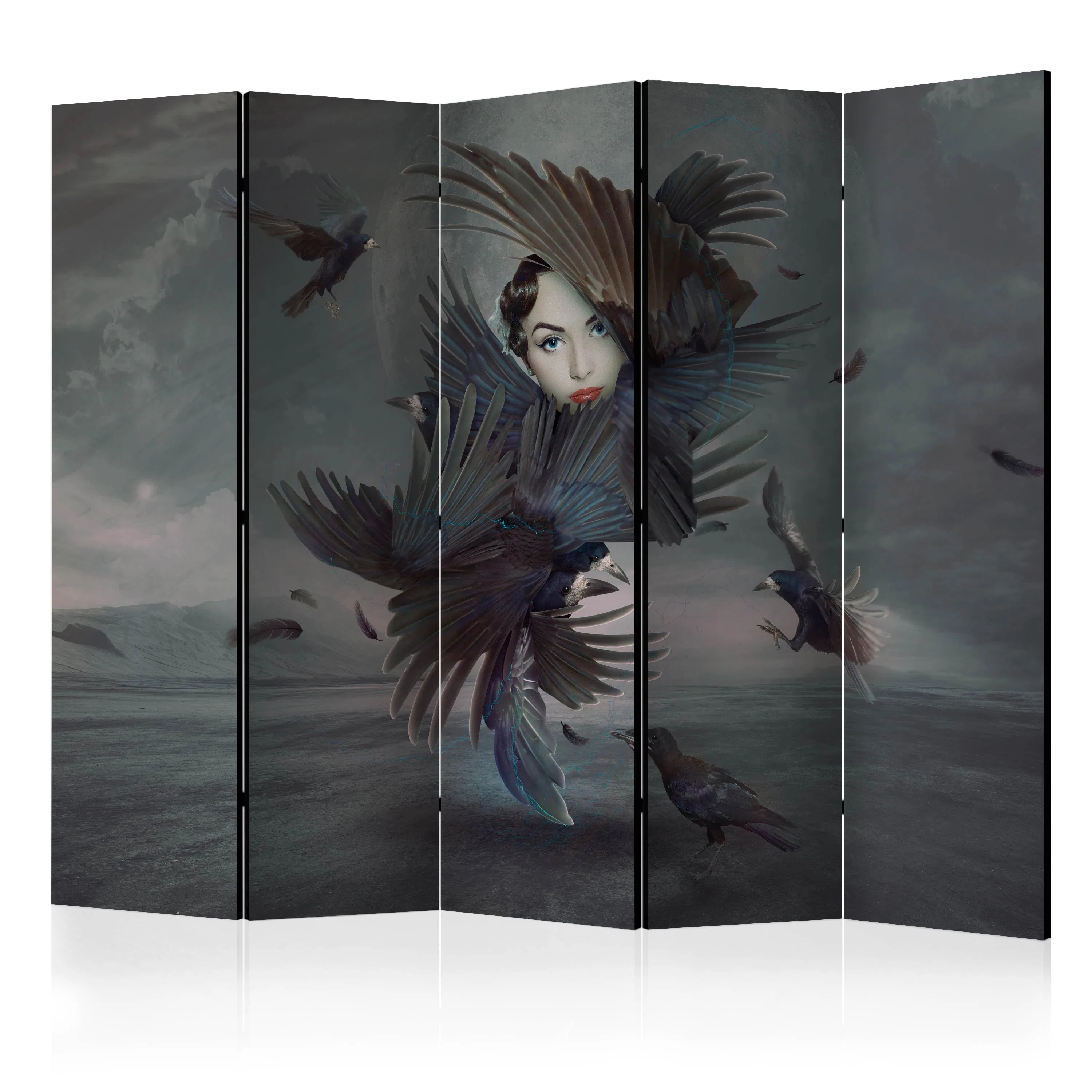 Rumsavdelare Arkiio Covered in Feathers II 225x172 cm