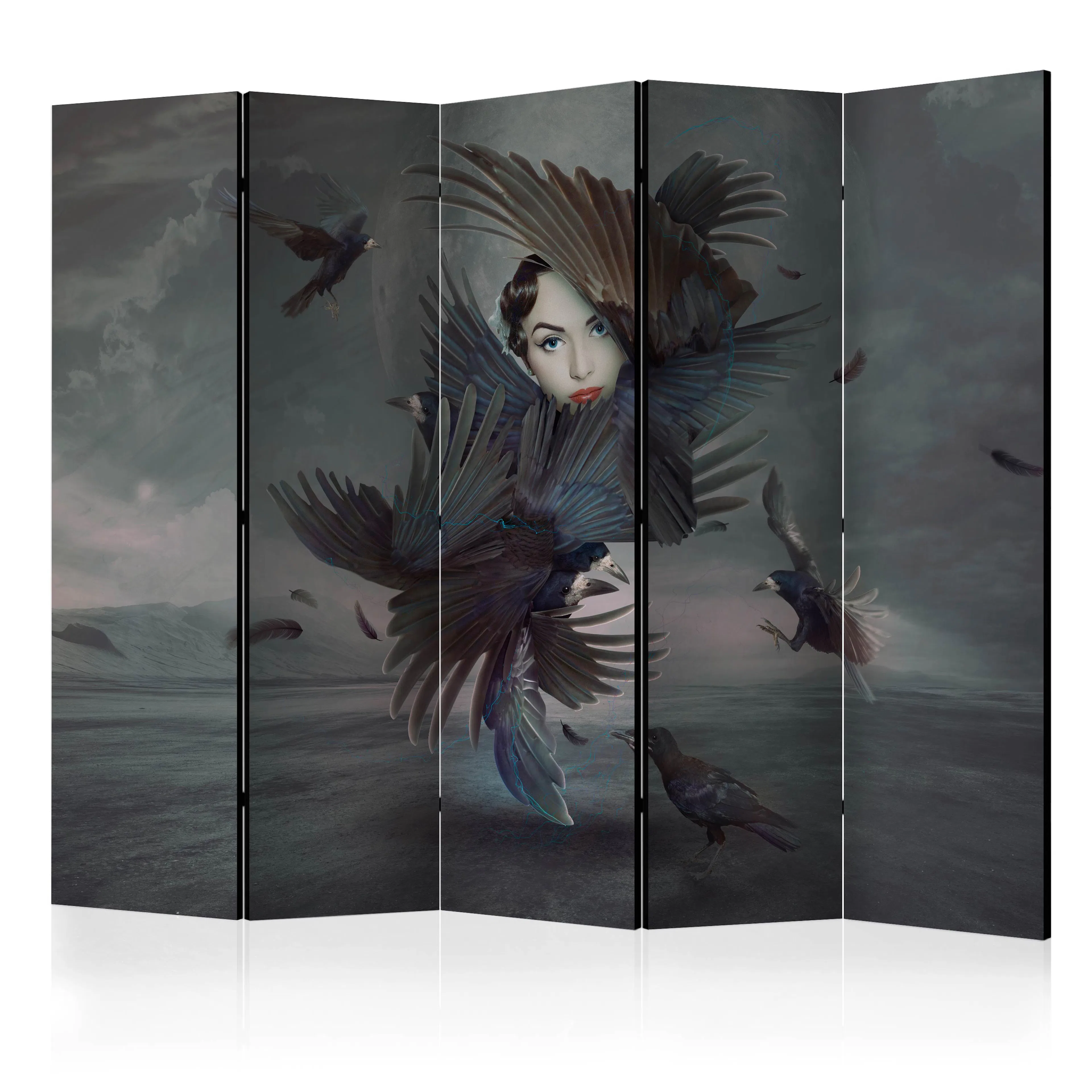 Rumsavdelare Arkiio Covered in Feathers II 225x172 cm