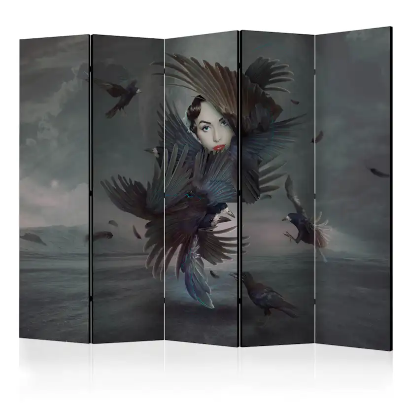 Rumsavdelare Arkiio Covered in Feathers II 225x172 cm