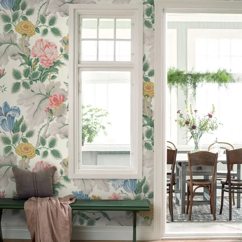 Tapet Boråstapeter Carnation Garden Mural 7236