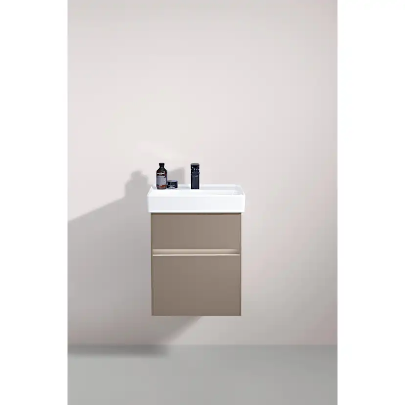 Tvättställ villeroy & Boch Collaro 433451R1 Vit Alpin CeramicPlus, Utan Bräddavlopp, 500 mm, för Enhålsblandare