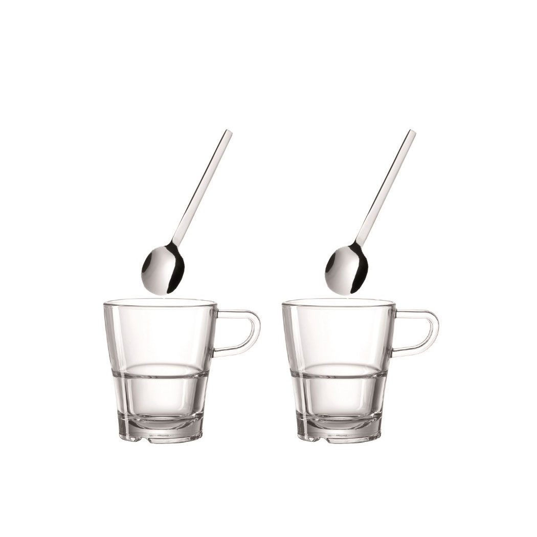 Kaffeset Leonardo 4 delar