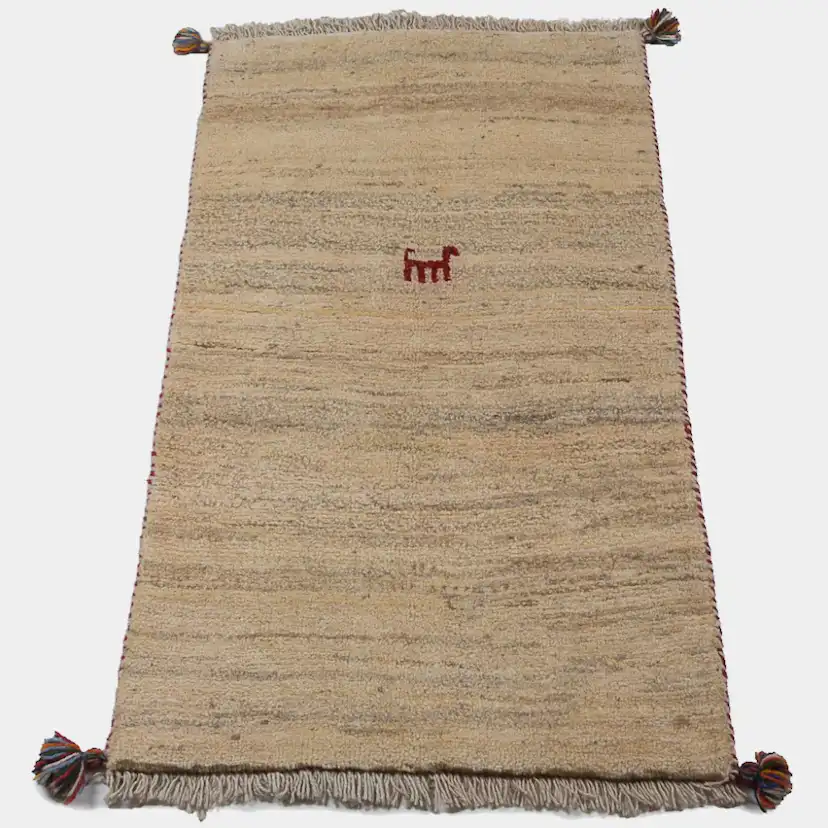 Persisk Matta Arkiio Gabbeh Shiraz Creme 68x126