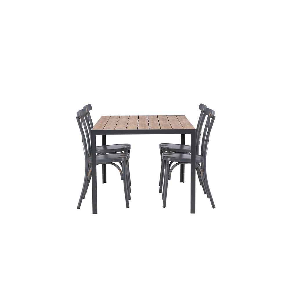 Matgrupp Venture Home Break Bord med 4 Tablas Stolar