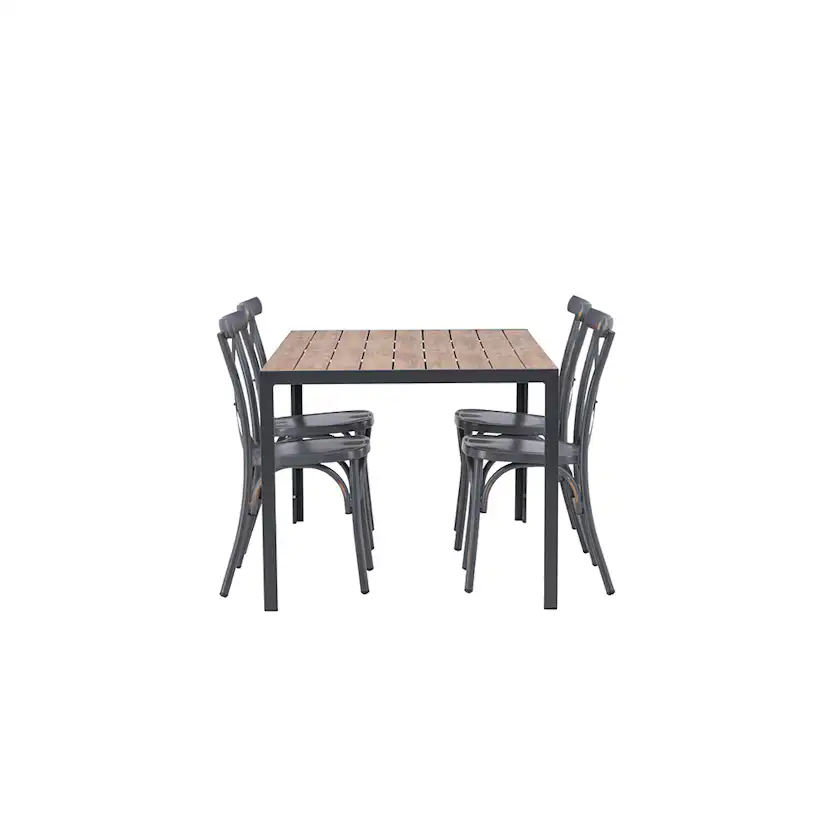 Matgrupp Venture Home Break Bord med 4 Tablas Stolar