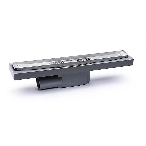 Purus PRO Line utan sil 700 Ø75 gavel BxDxH: 721x127x79 mm, Anslutning: Ø75 mm, Gavelutlopp