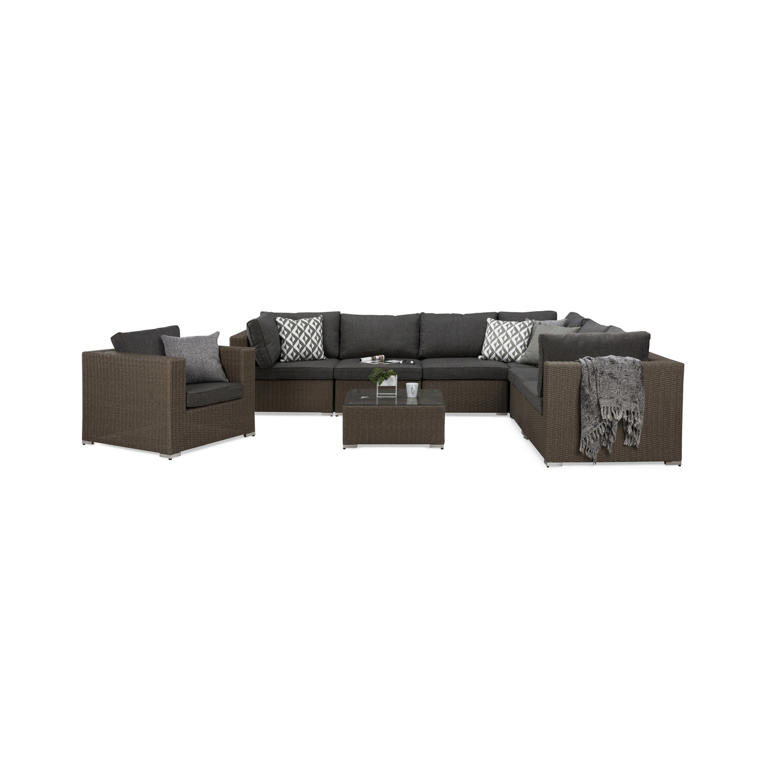 Loungegrupp deNoord Marcus 8 Utomhus