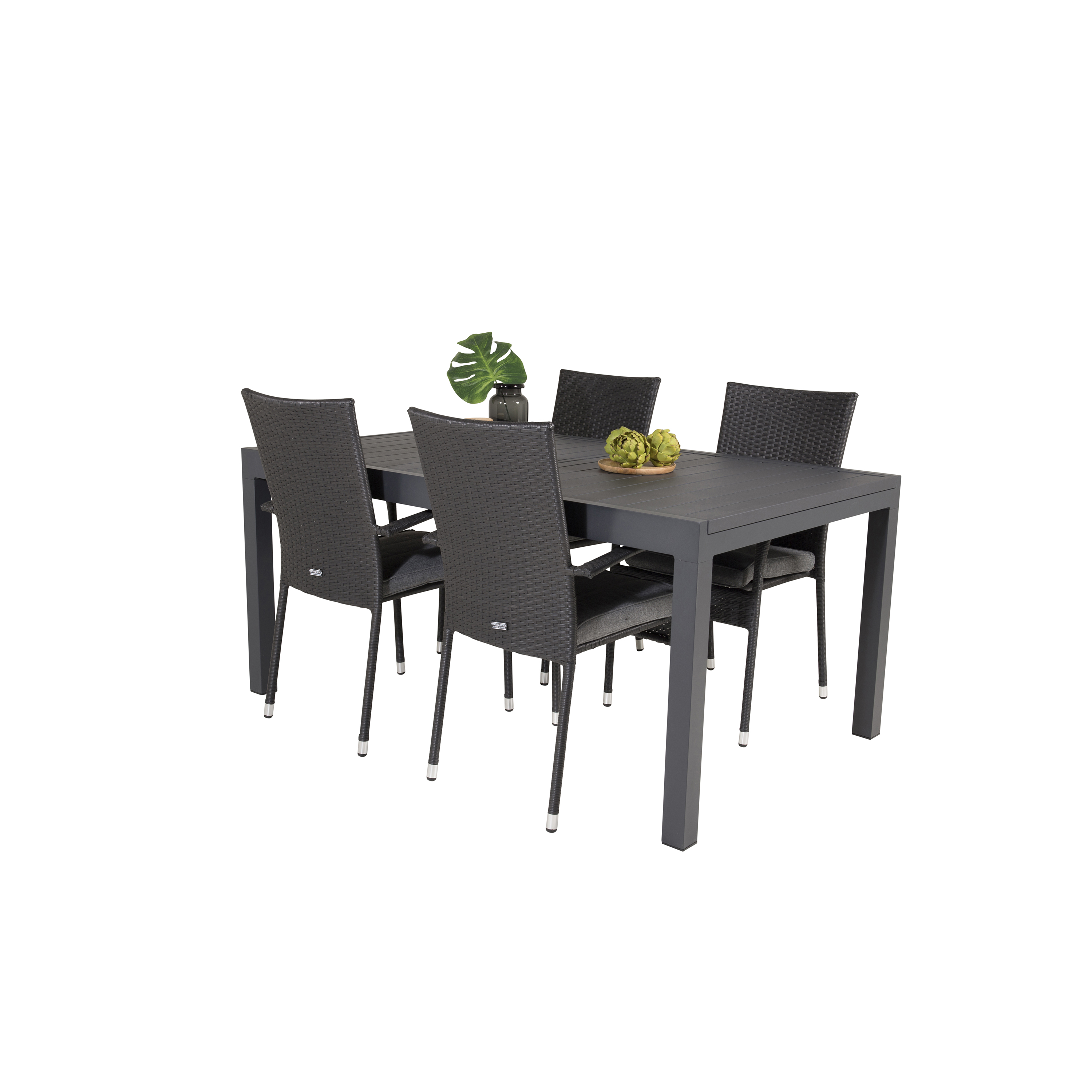 Matgrupp Venture Home Madrid 160/240 med 4 Asta Stolar