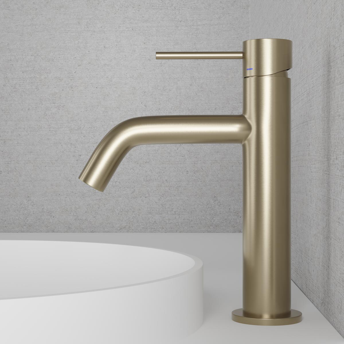 Tvättställsblandare Scandtap Steel Voyage Medium