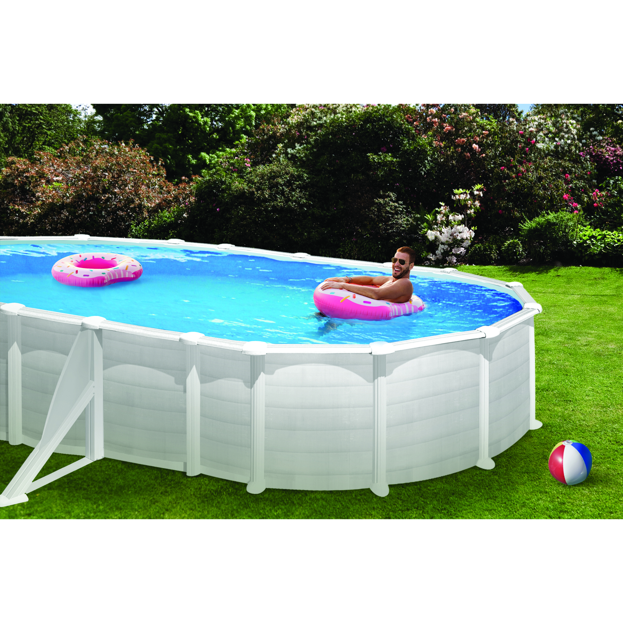 Poolpaket Swim & Fun Basic Pool Oval