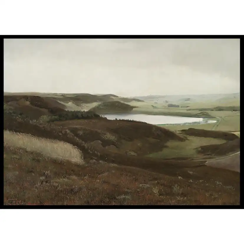 Poster Gallerix Landskab Fra Bryrupegnen By Laurits Andersen Ring
