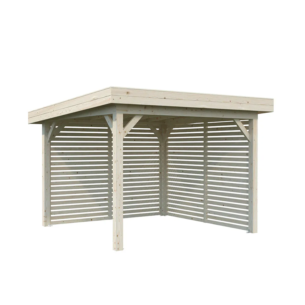 Paviljong Palmako Lenna 8,3 m2 Set 302 Behandling: Obehandlad