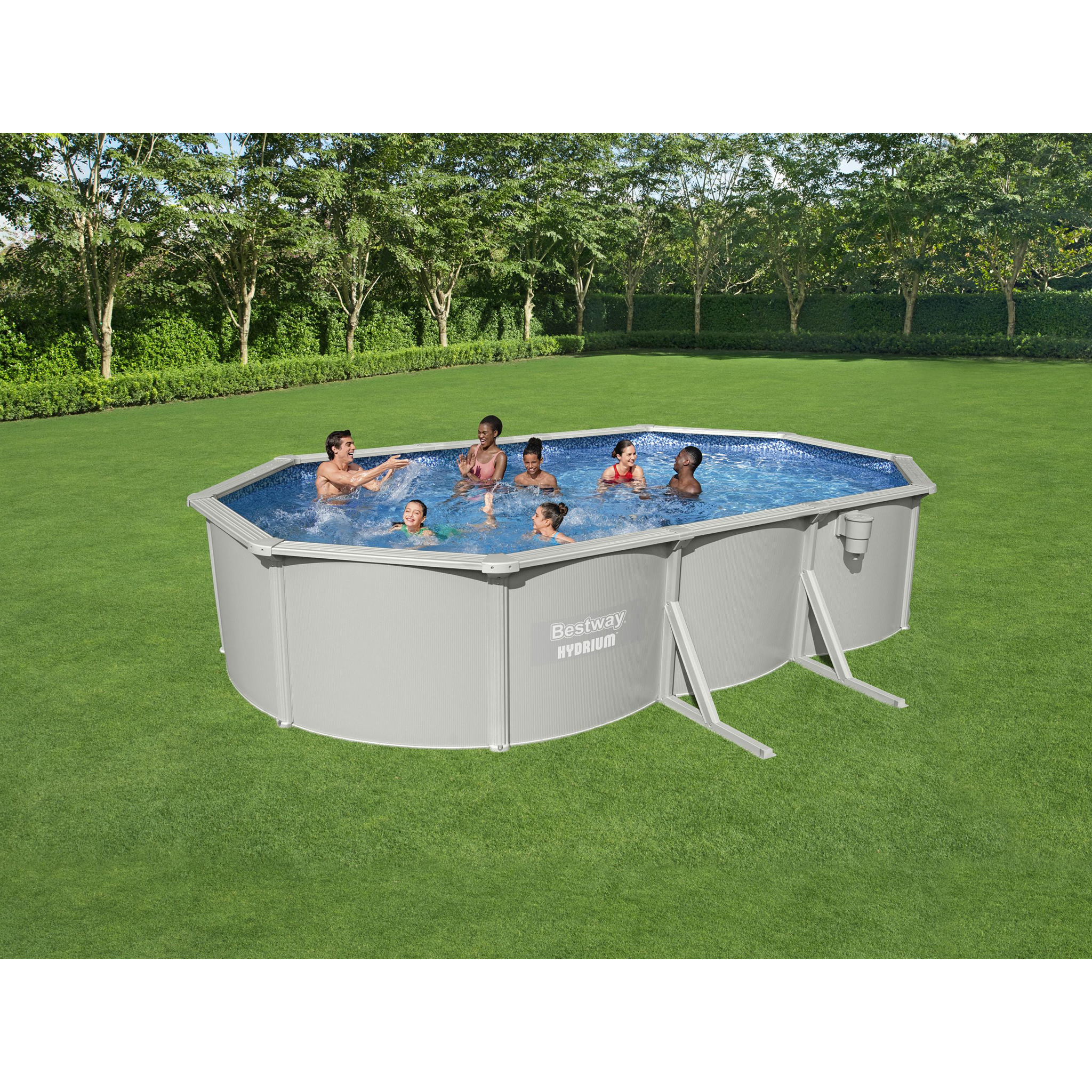 Poolpaket Bestway Hydrium Oval