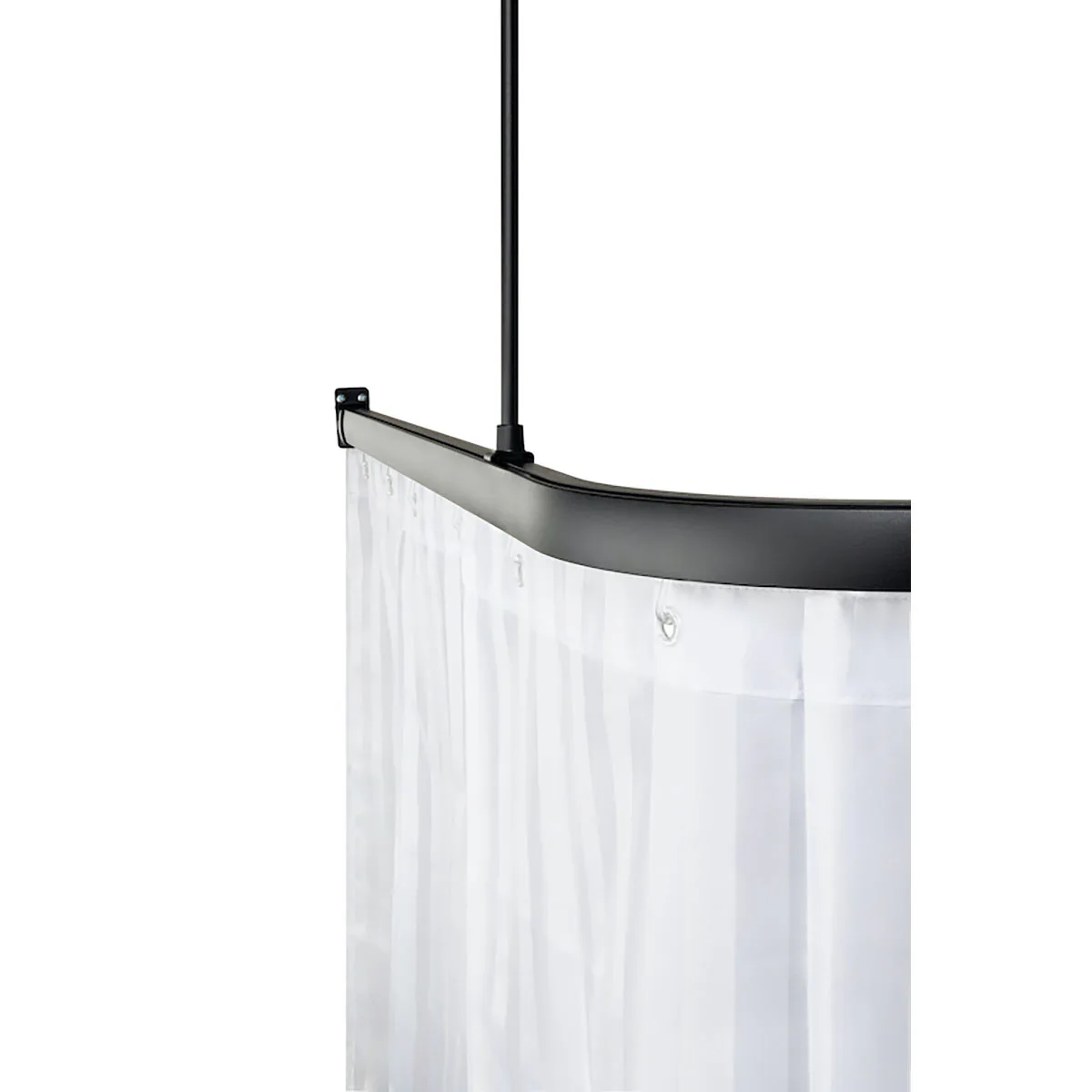 Draperiskerna Stabil matt-svart 90x90 cm 90x90 cm