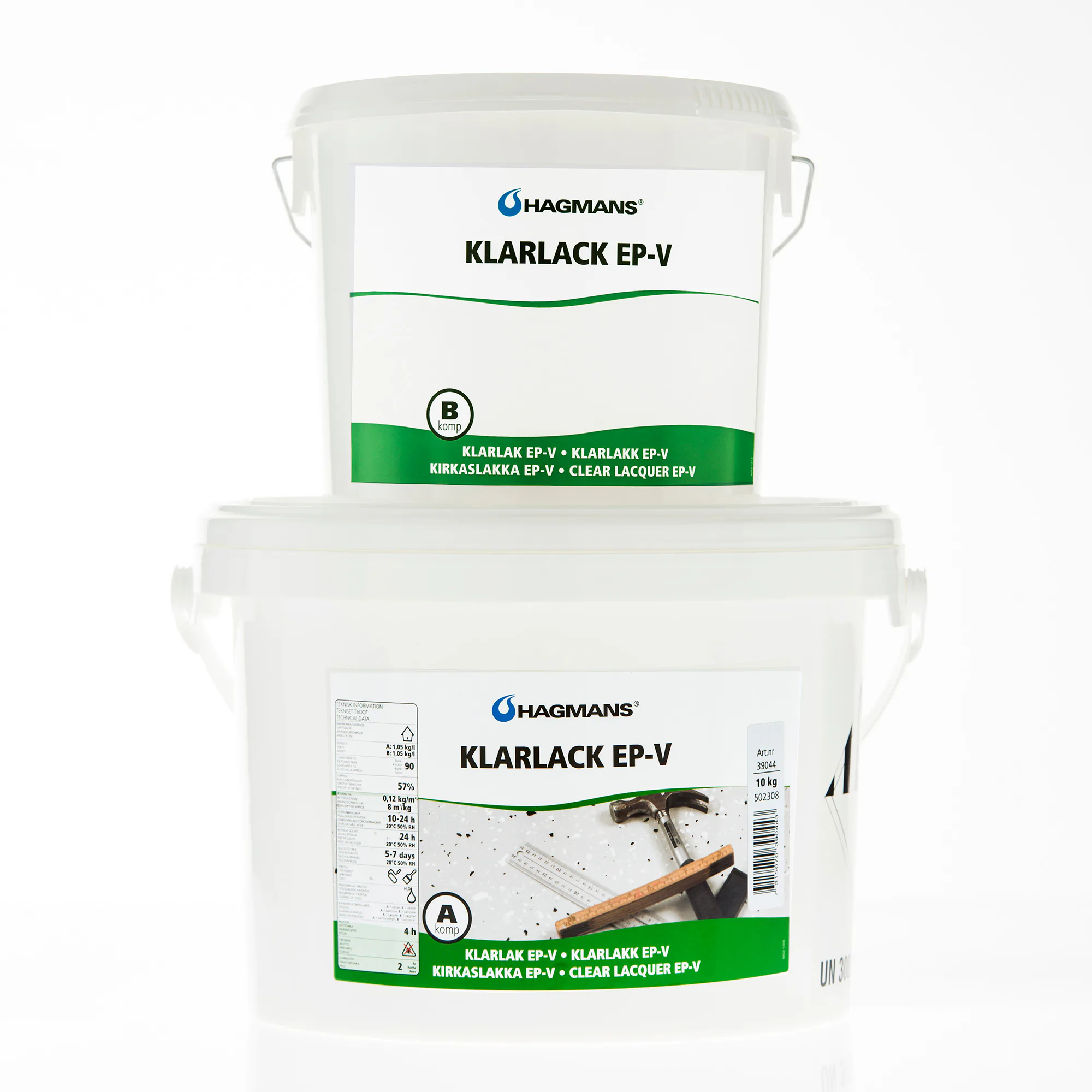 Hagmans Klarlack EP-V 10 kg 10 L