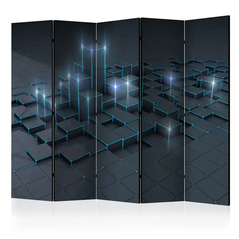 Rumsavdelare Arkiio Black City II 225x172 cm