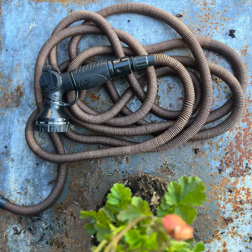 Trädgårdsslang By Benson Deluxe Mörk Sand 15 m