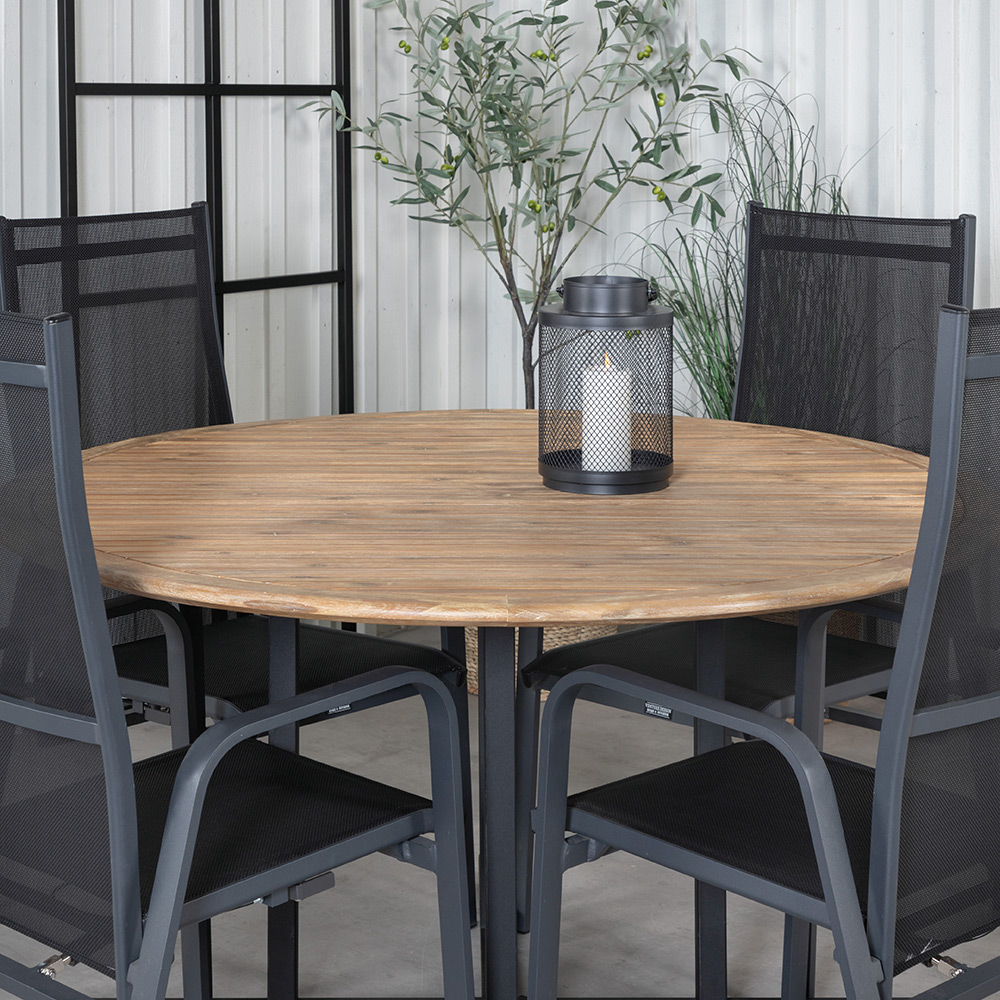 Matgrupp Venture Home Zurc med 4 Curz Matstolar