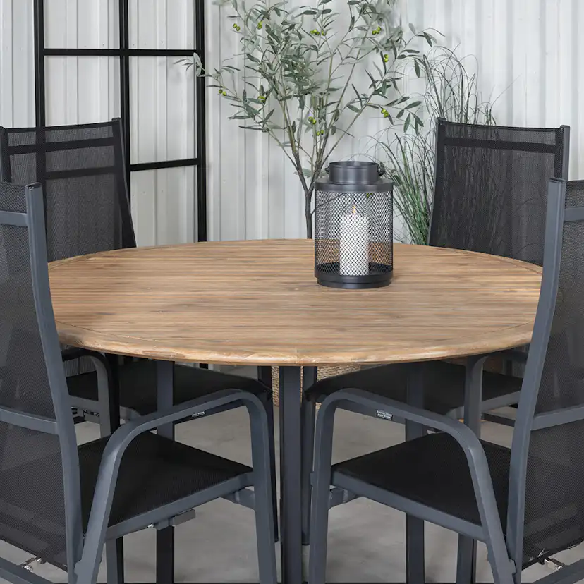 Matgrupp Venture Home Zurc med 4 Curz Matstolar