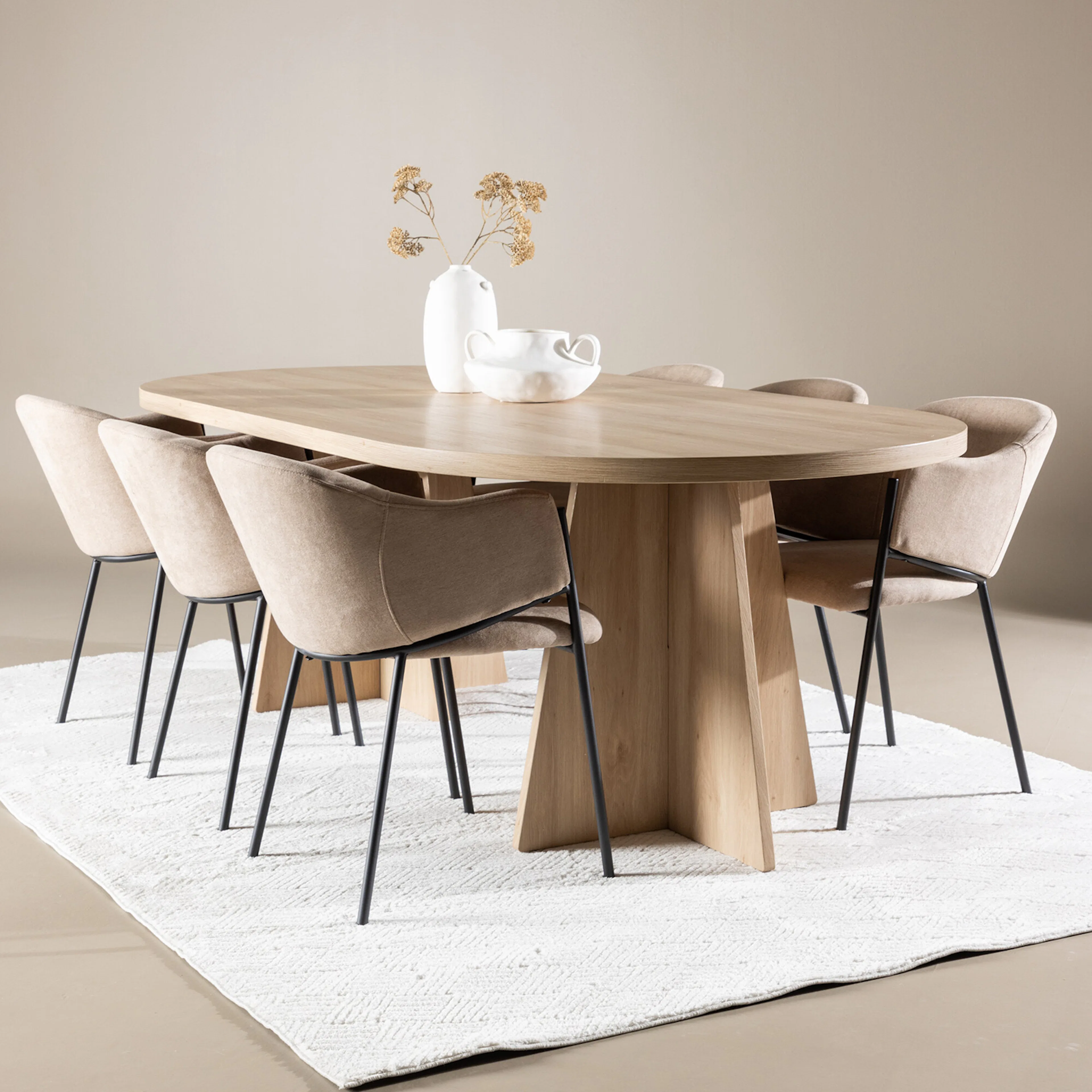 Vittvätt/Beige