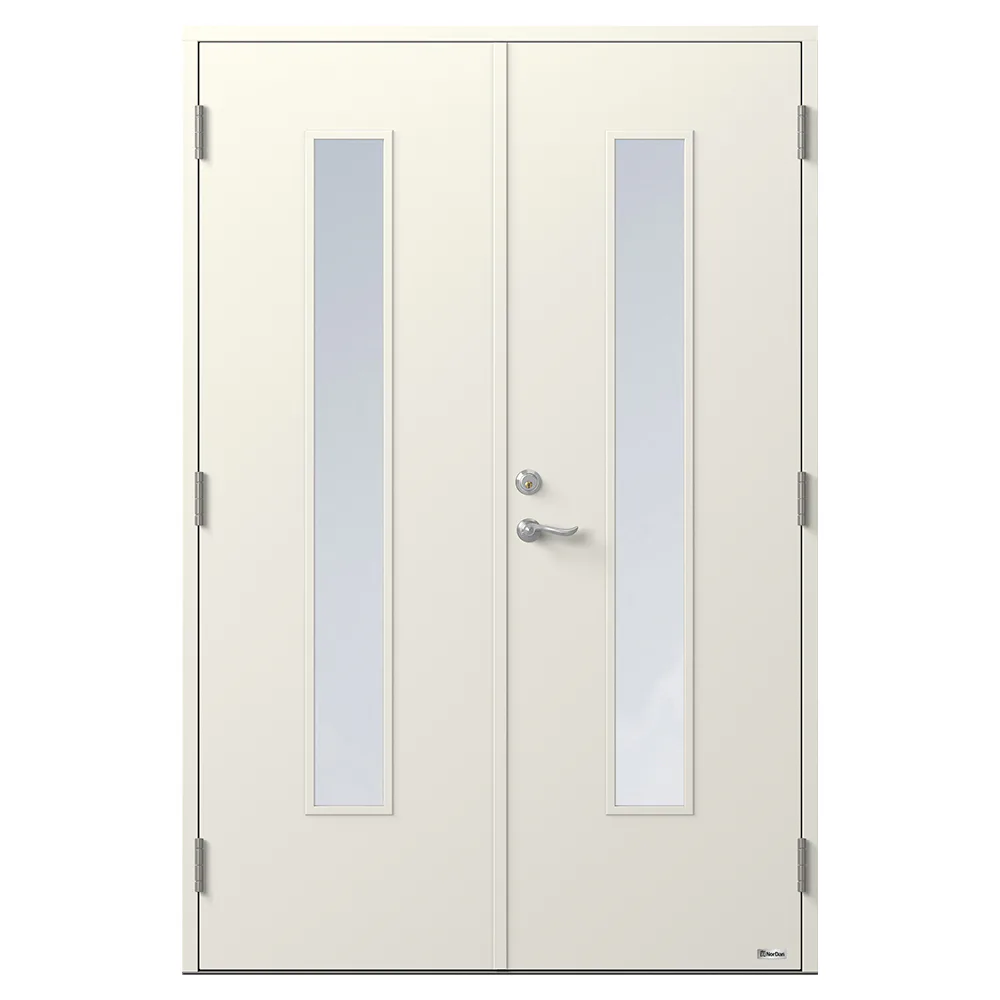 Linjalen 838PG 18x20 V NCS S-0500-N BxH: 180x200 cm, Vänster, S-0500-N, Klarvit