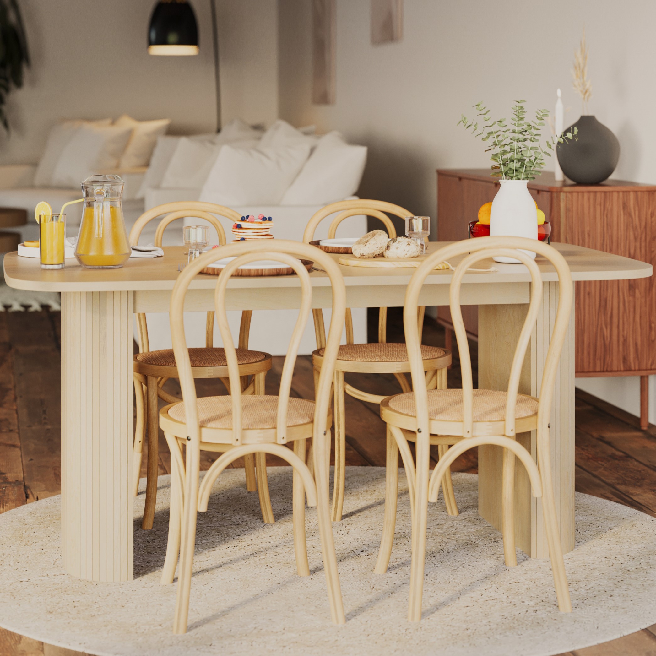 Matbord In Living Kopparbo 160x90 cm