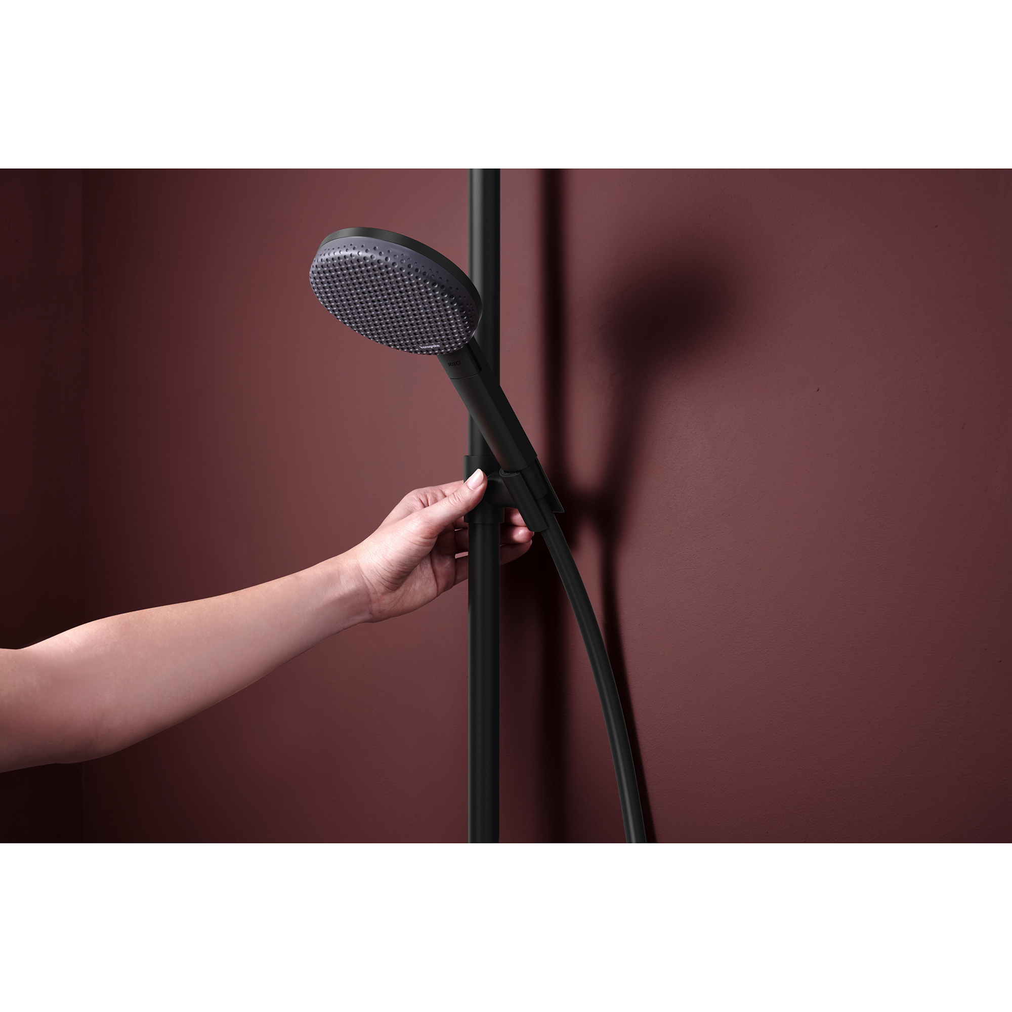 Takduschset Hansgrohe Raindance Alive S Puro Showerpipe 300 1jet EcoSmart med Ecostat Element 160 cc