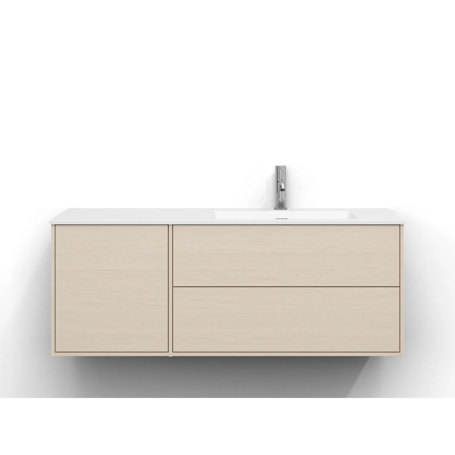 Tvättställsskåp Svedbergs Epos 120x45 med 2+1 Lådor