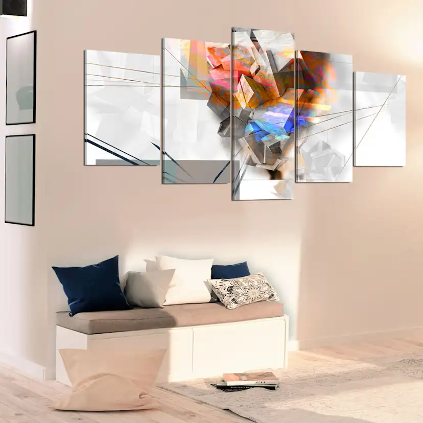 Tavla - Abstract Tower 100x50 100x50 cm